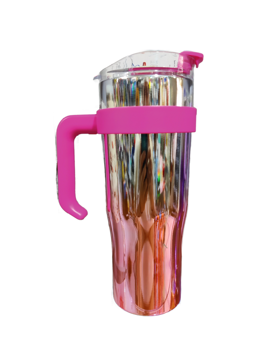 Stainless Steel tumbler With Stanley printed Box and catalogue Straw included Premium Quality